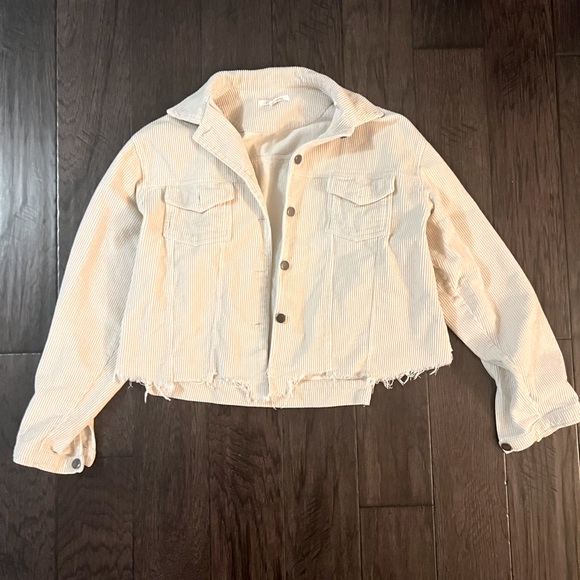 12th Tribe Distressed Corduroy Jacket - Oversized - Picture 2 of 3